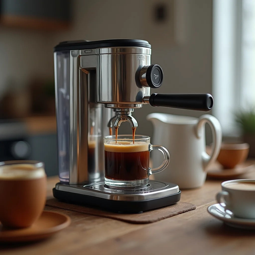 Stainless Steel Espresso Maker - Stainless Steel Espresso Makers for Durable Home Brews