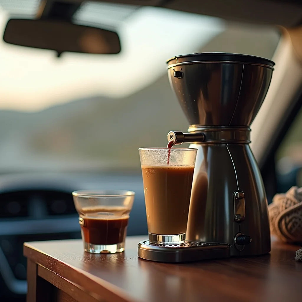Espresso Maker For Road Trips - Road Trip Espresso Makers Brews On The Go Convenience